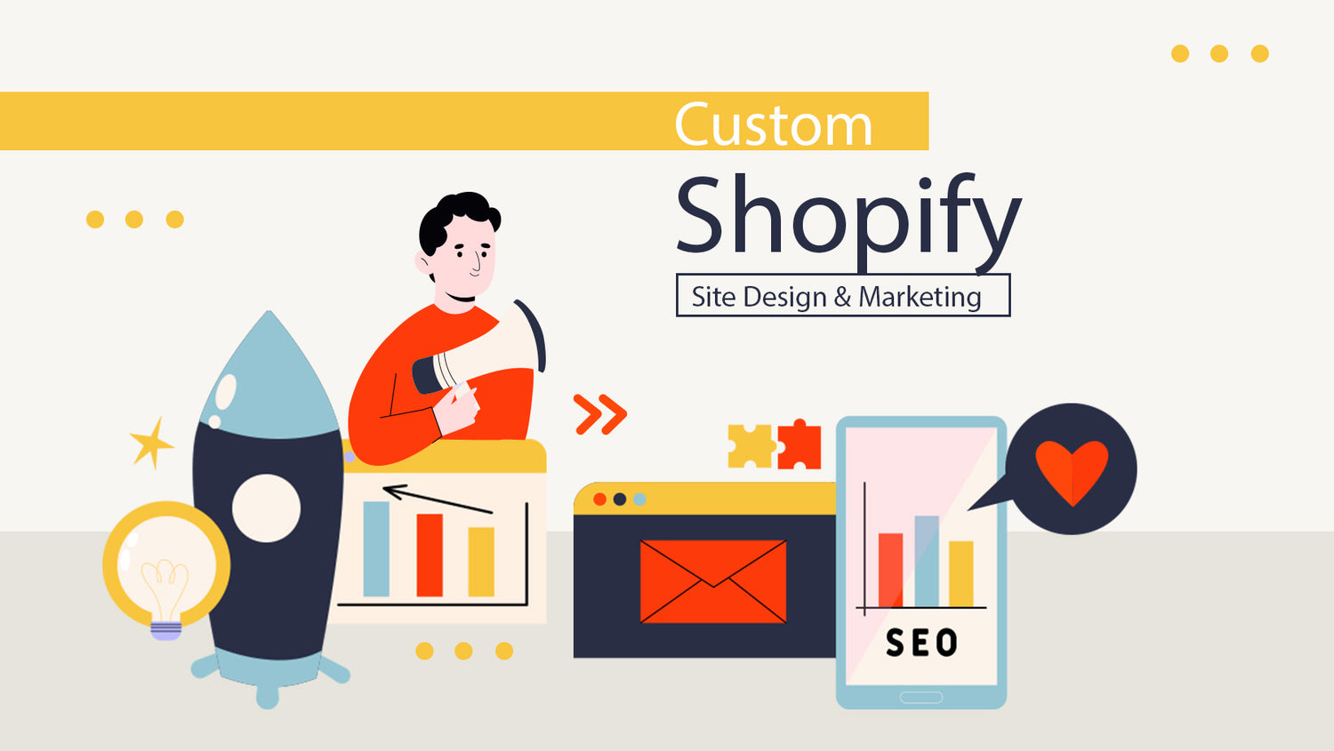 Image highlighting professional Shopify management service - streamlining store operations, enhancing customer experience, and boosting sales on the leading e-commerce platform